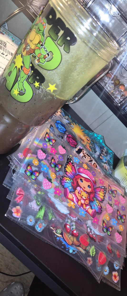 40oz Custom Tumblr W wrap